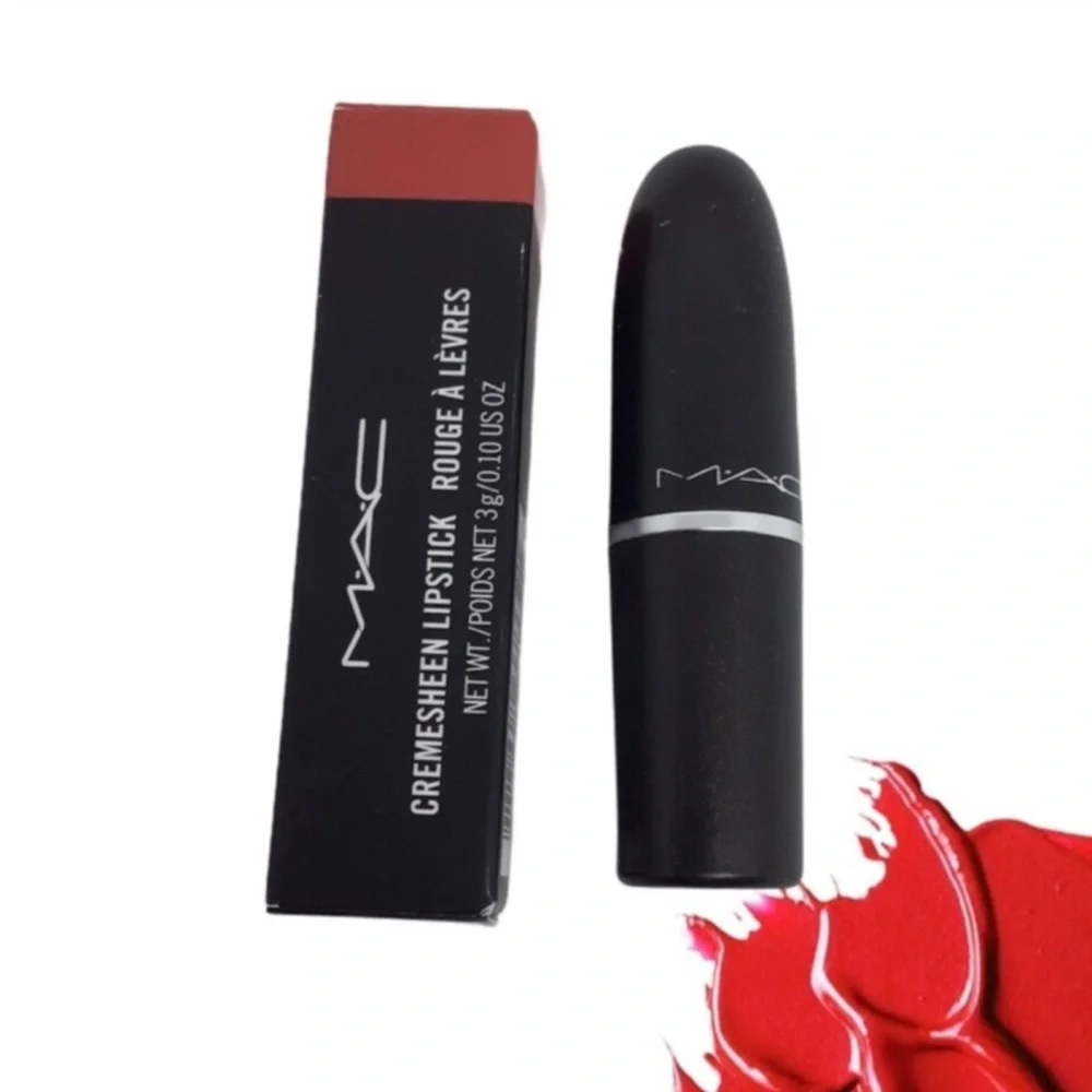 MAC COSMETICS CREMESHEEN LIPSTICK DOZEN CARNATIONS red - Picture 1 of 8